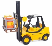 Wózek widłowy z akcesoriami światło i dźwięk