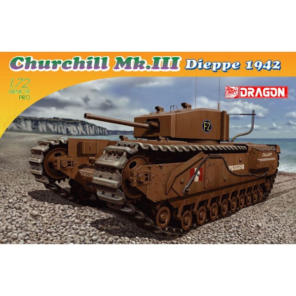 DRAGON Churchill Mk.III Dieppe 1942 (7510)