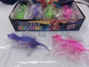 Gniotek żelowy jaszczurka MIX