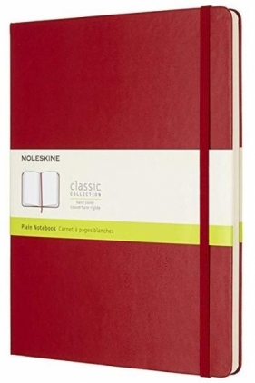 Notes Moleskine Classic XL gładki czerwony