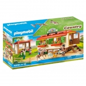 Playmobil, Kemping z kucykami i przyczepą do nocowania (70510)