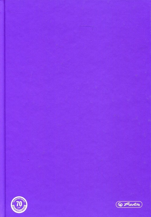 Brulion A5 Color Blockin 96 kartek w kratkę  fioletowy