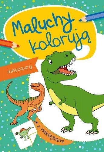 Maluchy kolorują. Dinozaury