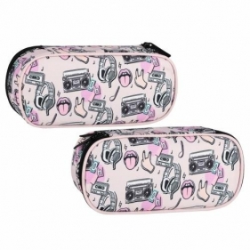 Piórnik saszetka owalna Music