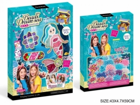 Zestaw koralików Syrenka ponad 500szt