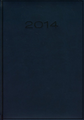 Kalendarz 2014 B5 51T Niebieski menadżerski tygodniowy - <br />