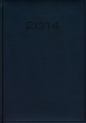 Kalendarz 2014 B5 51T Niebieski menadżerski tygodniowy - <br />