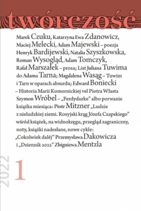 Twórczość 1/2022 - Opracowanie zbiorowe