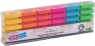 Gumki do mazania Steps neon 6szt