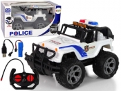 Jeep policyjny zdalnie sterowany 1:14
