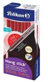 Długopis Hang Stick 0,7mm czerwony (12szt) PELIKAN