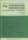 Zarządzanie innowacyjne w gospodarce i biznesie nr2/2008