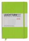 Weekly Planner 2015 & Notebook Medium limonkowy