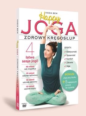 Happy Joga. Zdrowy kręgosłup + DVD - Kasia Bem