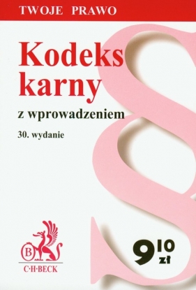 Kodeks karny z wprowadzeniem - <br />