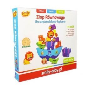 Złap równowagę Gra zręcznościowo-logiczna Smily play (AC7699)