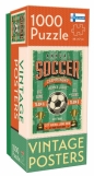 Puzzle 1000 Vintage Posters: Soccer Championship