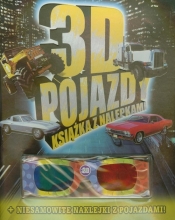 3D pojazdy Książka z nalepkami