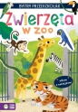 Bystry przedszkolak. Album z naklejkami. Zwierzęta w zoo - Zuzanna Osuchowska