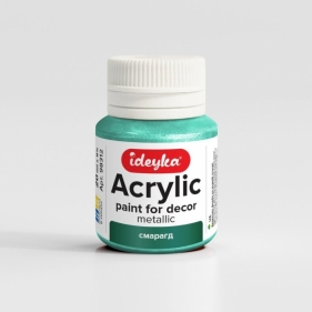Farba akrylowa metaliczna Szmaragd 20ml