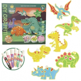 Zestaw kreatywny DIY - Dinozaury (125107)