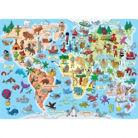 Puzzle 70: Mapa świata