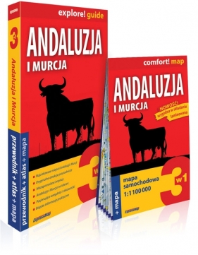 Andaluzja i Murcja 3w1: przewodnik + atlas + mapa - Jabłoński Piotr