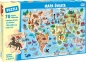 Puzzle Mapa świata 70 elementów