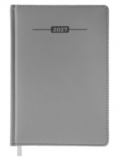 Terminarz 2027 A5 dzienny szary