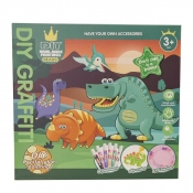 Zestaw kreatywny DIY - Dinozaury (125107)
