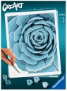 Ravensburger, CreArt: Botanical Blue (23610) Wiek: 12+