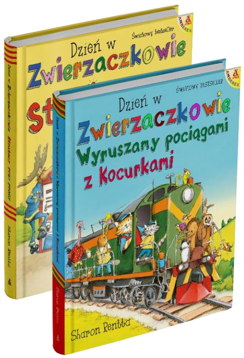 Dzień w Zwierzaczkowie: Wyruszamy pociągami z Kocurkami / Strażacy przy pracy (pakiet)