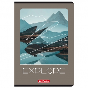 Zeszyt Herlitz A5/96k kratka z marginesem, 1 szt