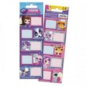 Naklejki na zeszyt Littlest Pet Shop