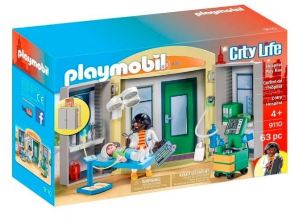 Zestaw klocków City Life 9110 Szpital Play Box (9110)