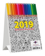 Kalendarz 2019 KBA5 Biurkowy A5 rozgwiazda
