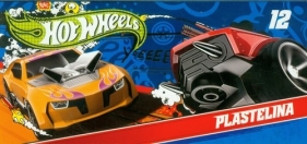 Plastelina 12 kolorów Hot Wheels - <br />