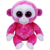 Ty Beanie Boos Ruby - Czerwonobiała Małpka 24 cm