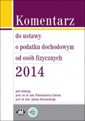 Komentarz do ustawy o podatku dochodowym od osób fizycznych 2013 - <br />