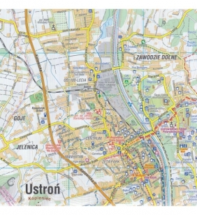 Ustroń, Brenna i okolice, 1:25 000 - mapa turystyczna (1574-2020)