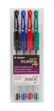 Długopis żelowy Rubby basic 4 kolory