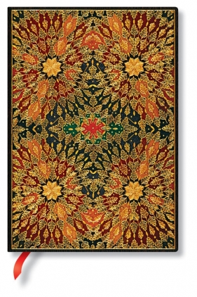 Notes Fire Flowers Midi Lined