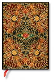 Notes Fire Flowers Midi Lined