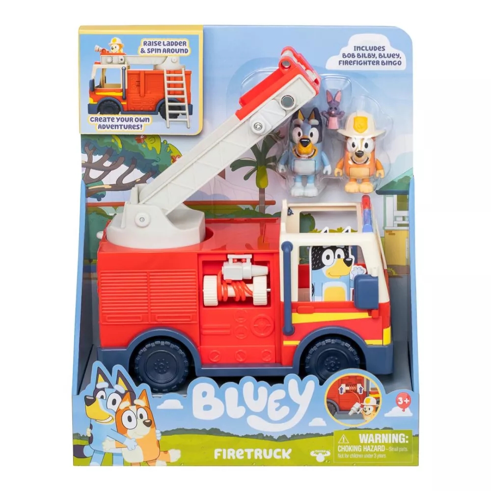 Zestaw Bluey Wóz strażacki BLU17610