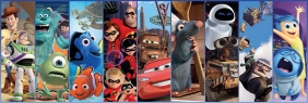 Puzzle Panorama 1000: Disney/Pixar (39610)
