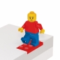 Biały piórnik z czerwonym klockiem i minifigurką LEGO® (bez wyposażenia) (52610)