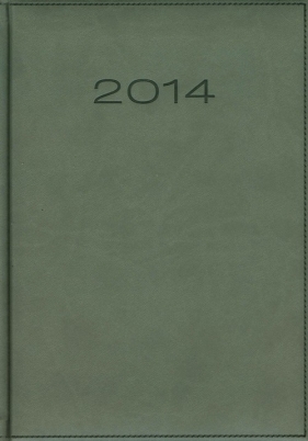 Kalendarz 2014 B5 51T Szary menadżerski tygodniowy - <br />