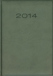 Kalendarz 2014 B5 51T Szary menadżerski tygodniowy - <br />