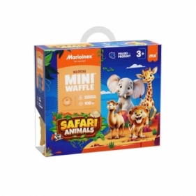 Mini Waffle - Animals Safari, 100 el.