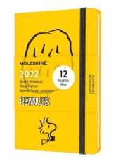 Kalendarz 2022 tygodniowy 12MP Peanuts, żółty